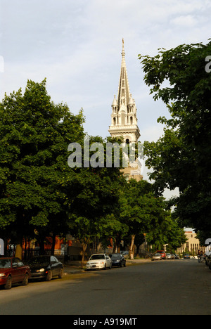 Street in the east end of Montreal Quebec Canada Stock Photo