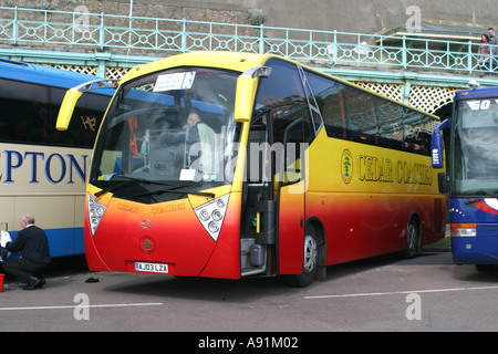 Brighton UK Coach Rally April 2005 Stock Photo - Alamy