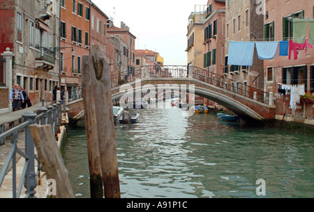 Rio di Sant Anna in venice Rio di Sant Anna in Venedig Stock Photo