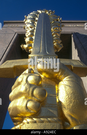 Second Division Memorial Washington DC Stock Photo