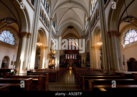 Minster basilica St. Martin, Bonn, NRW, Germany Stock Photo