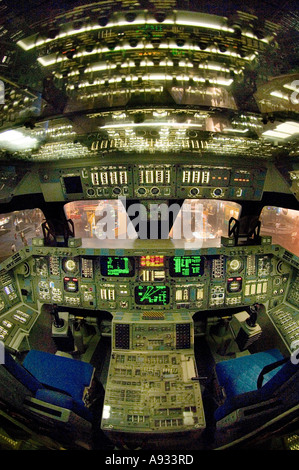 The Apollo Command Module control panel Stock Photo - Alamy