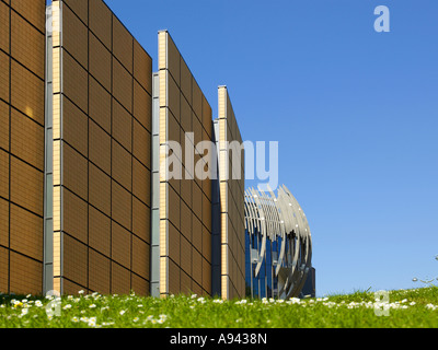 Modern architecture at the redeveloped Drakes Circus shopping centre in Plymouth, Devon UK Stock Photo