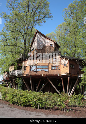 Tree House, Alnwick Castle, Northumberland Stock Photo