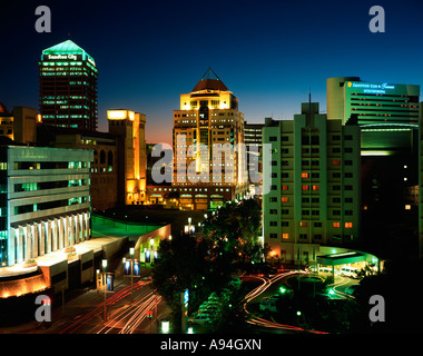 Sandton City and the entrance to the Sandton Convention Center site of the 2002 Earth Summit on Sustainable development Stock Photo