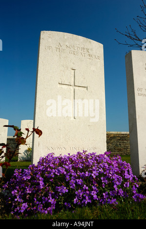 Grave of an unknown soldier Stock Photo