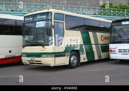 Brighton UK Coach Rally April 2005 Stock Photo