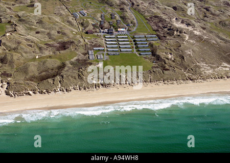 Holiday camp at Hayle Towans Cornwall UK Stock Photo