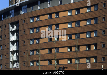 Lakeside Residences, University of Aston, Birmingham, West Midlands, England, UK Stock Photo