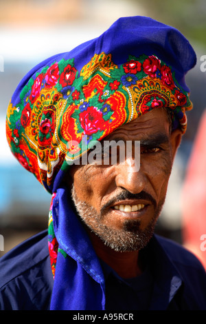 Bharwad Tribe Indian male at bus-stand, Bhuj, Gujarat, India Stock ...