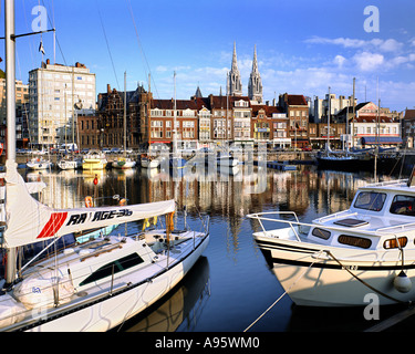 BE - WEST FLANDERS: Oostende Harbour Stock Photo