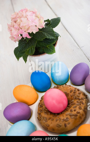 Easter breakfast Stock Photo
