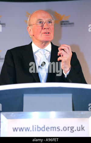 Leader of the Liberal Democrats Ming Campbell Stock Photo