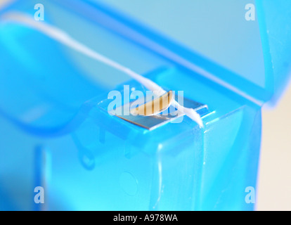 dental floss Stock Photo