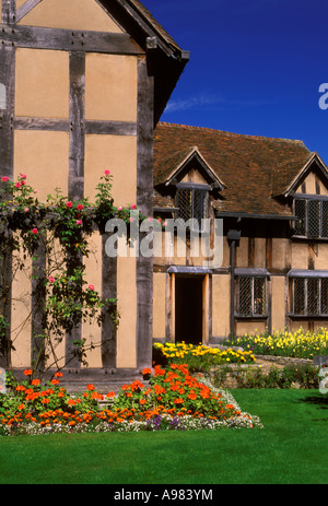 Shakespeare's Birthplace, Shakespeare's Birthplace, Henley Street, Stratford-upon-Avon, Warwickshire County, England Stock Photo