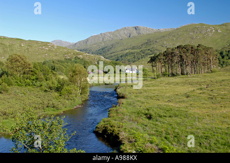 Loch Eilt Cottage Stock Photo