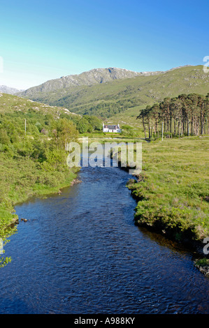 Loch Eilt Cottage Stock Photo