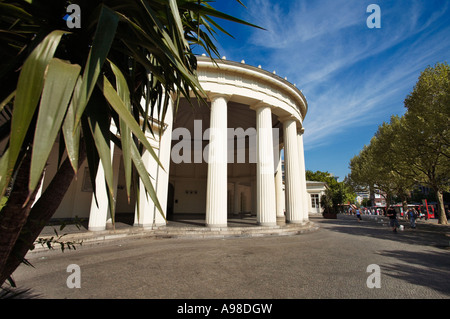 Elisenbrunnen fountain building in the spa town of Aachen / Aix la Chapelle, Germany, Europe Stock Photo