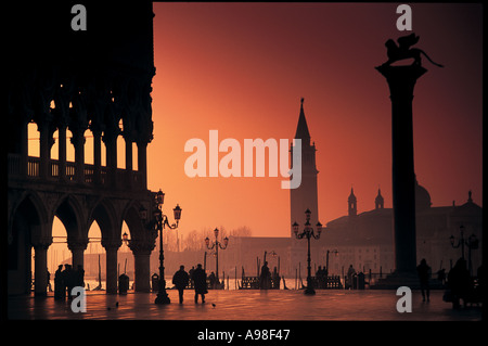 St Marks Square Venice Italy Stock Photo