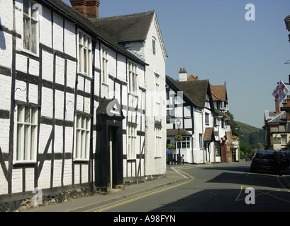 High Street, Church Stretton, Shropshire, England, UK, United Kingdom, Great Britain, Europe Stock Photo