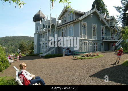 Ole Bull Villa on Lysoen Island Bergen Norway Stock Photo - Alamy