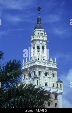 FREEDOM TOWER (©GEORGE A FULLER 1925) CONTEMPORARY ART MUSEUM MIAMI DADE COLLEGE DOWNTOWN MIAMI FLORIDA USA Stock Photo