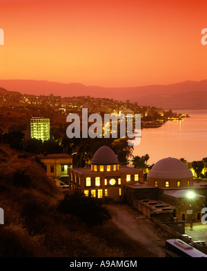 TOMB OF RABBI MEIR BAAL HANES TIBERIAS CITY SEA OF GALILEE ISRAEL Stock Photo