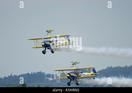 Utterly Butterly Wing walkers Stock Photo