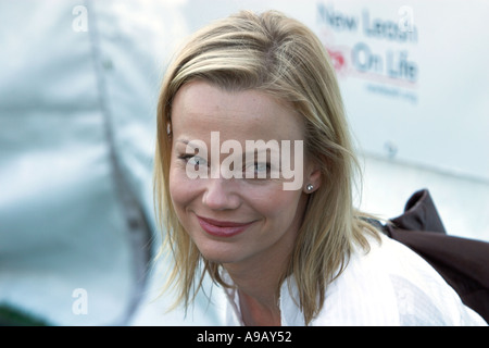 Actress Samantha Mathis daughter of actress Bibi Besch April 3 2005 Woodland Hills California Nuts for Mutts 2005 Stock Photo