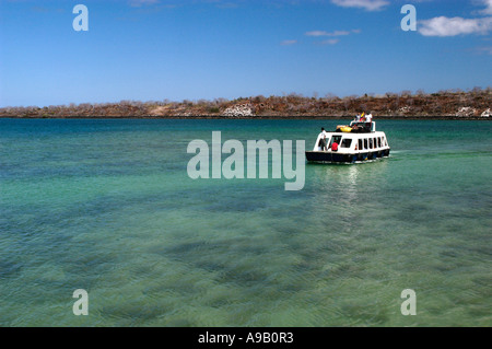 Ferry that runs between Baltra and Santa Cruz Islands in the