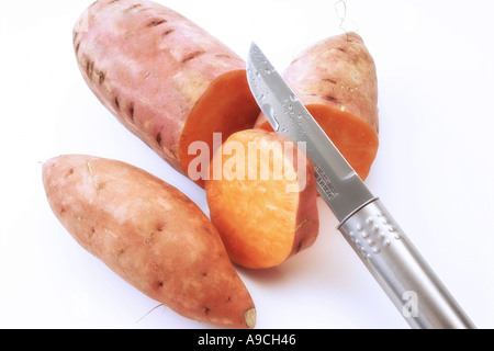 Sweet potatoes, close-up Stock Photo