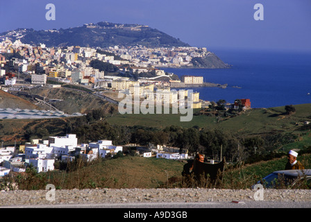 Tangier Tangiers Tánger Strait of Gibraltar Tangier-Tétouan Region Northern Morocco Maghreb Maghrebian Berber North Africa Stock Photo