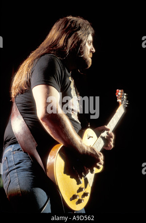 Dave Hlubek of Molly Hatchet 1983 Stock Photo