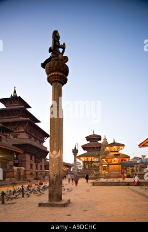 Temple in Patan Durbar Square Kathmandu Nepal