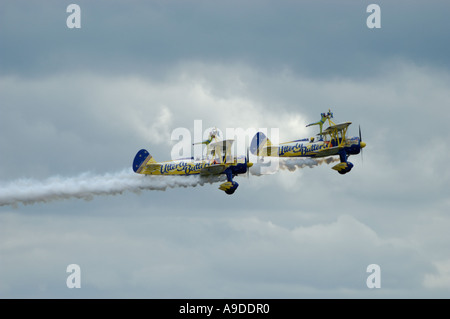 Utterly Butterly Wing walkers Stock Photo