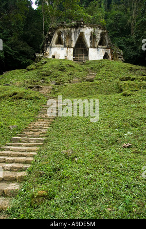 Palenque Diana Bier Temple Of The Cruz Foliada Sign Chiapas Mexico 