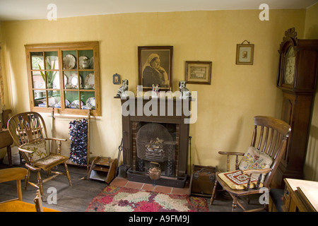 Victorian Farmhouse Living Room Stock Photo