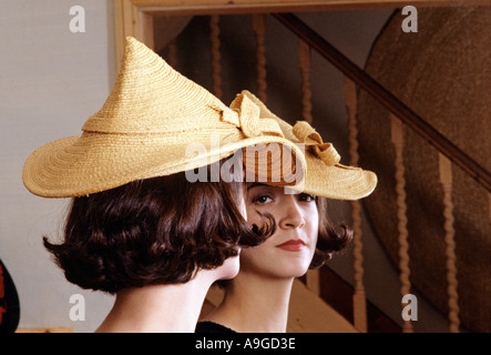 Pointed straw hat Herald Hart Hatters 