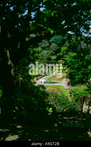 Italian Gardens, South Cliff, Scarborough, North Yorkshire, England, UK. Stock Photo