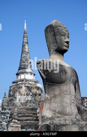 Buddha Statue, Temples of Ayutthaya Thailand Stock Photo - Alamy