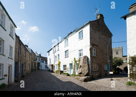 Main Street, Dent, Dentdale, Yorkshire Dales National Park, North Yorkshire, England, UK Stock Photo