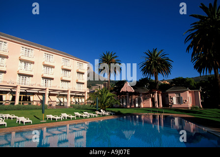 South Africa Cape Town Mount Nelson Hotel swimming pool Stock Photo