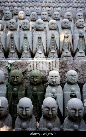 Jizō Dou at Hasedera temple in the Japanese town of Kamakura. Stock Photo