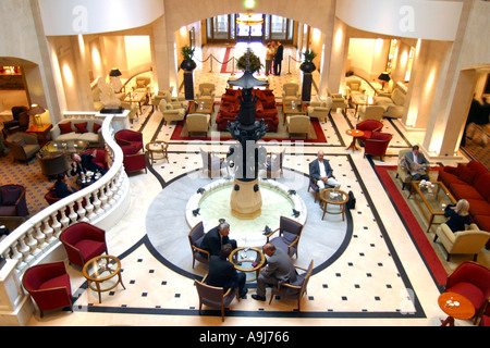 D Berlin Hotel Adlon Lobby Stock Photo