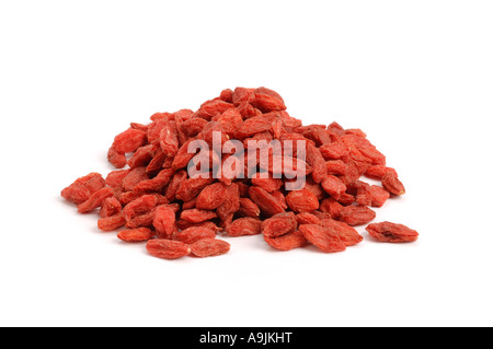 Dried Goji berries Stock Photo