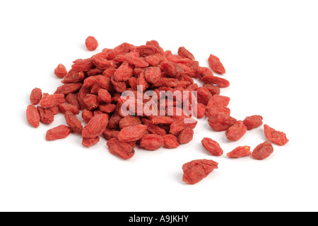 Dried Goji berries Stock Photo