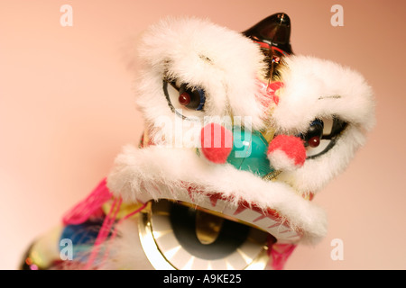 Close Up Of Miniature Lion Dancing Ornament Stock Photo - Alamy