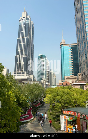 SHOPPING MALL PARADISE OF HUAIHAU ZHONGLU FRENCH CONCESSION SHANGHAI CHINA Stock Photo