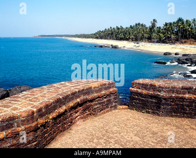 BEKAL FORT KASARGOD KERALA Stock Photo