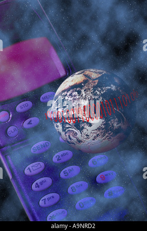 Business global communication Stock Photo